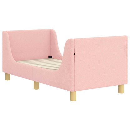 Struttura letto per bambini con testata Rosa 70 x 140 cm