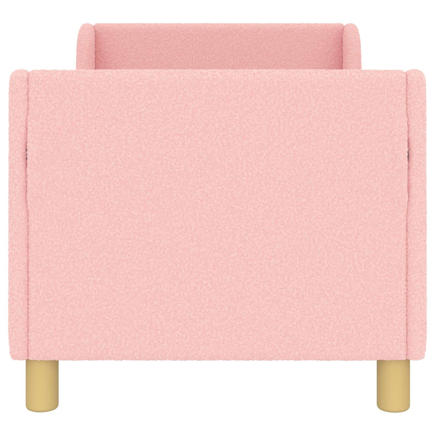 Struttura letto per bambini con testata Rosa 70 x 140 cm