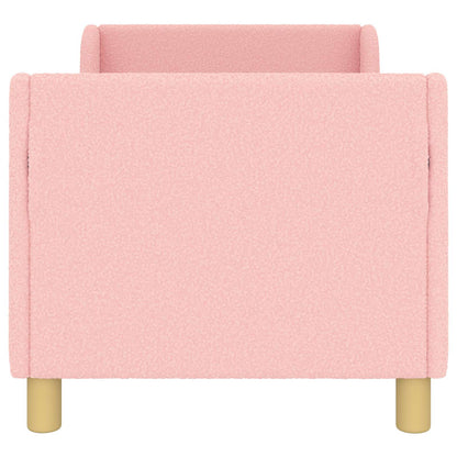 Struttura letto per bambini con testata Rosa 70 x 140 cm