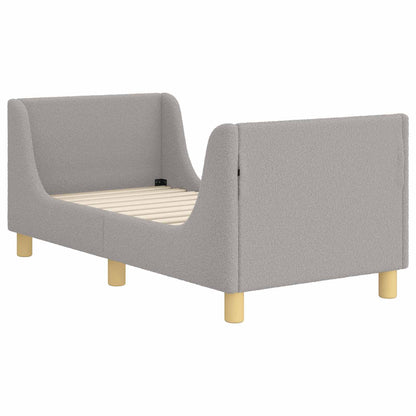 Struttura letto per bambini con testata Grigio chiaro