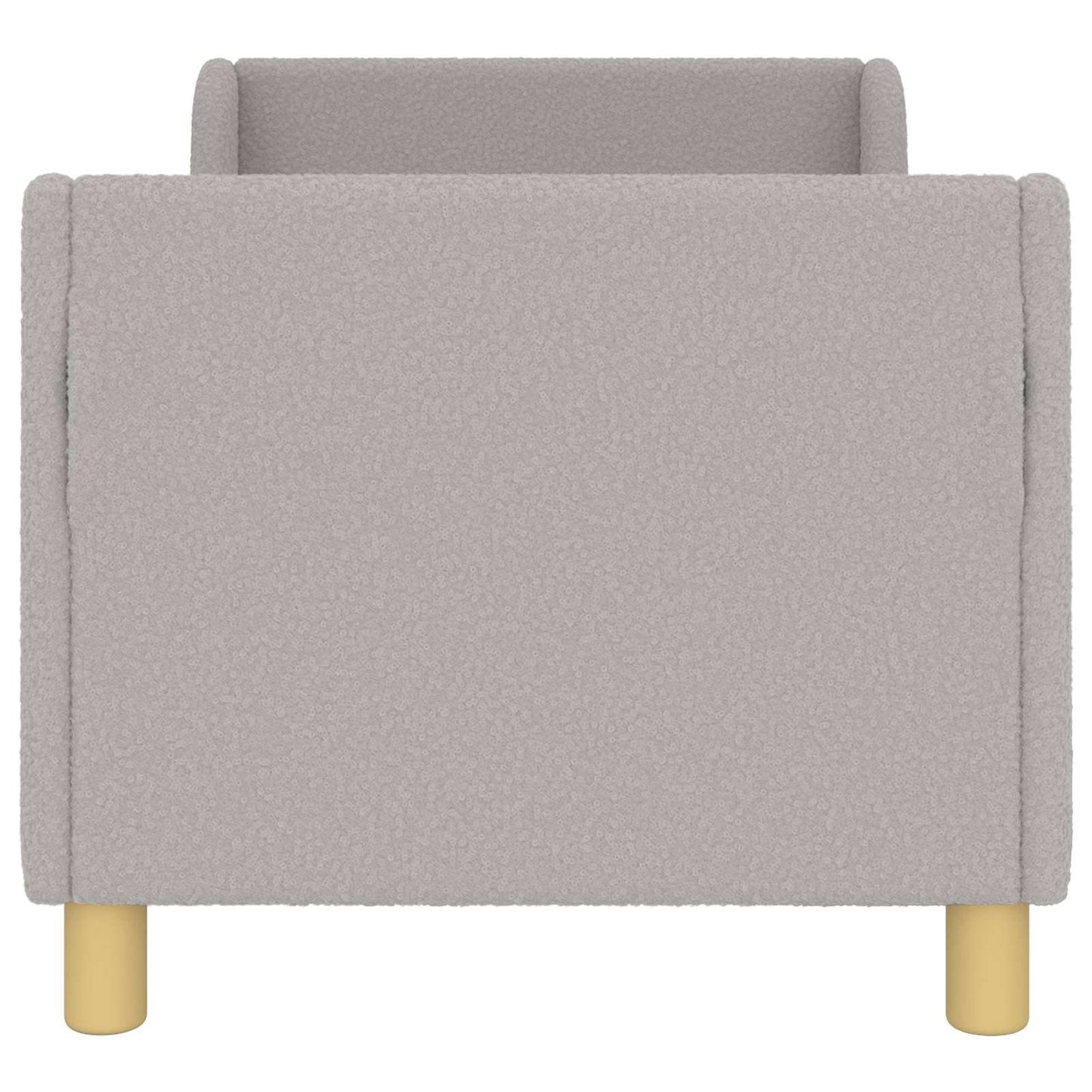 Struttura letto per bambini con testata Grigio chiaro