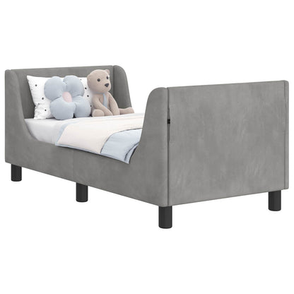 Struttura letto per bambini con testata Grigio chiaro