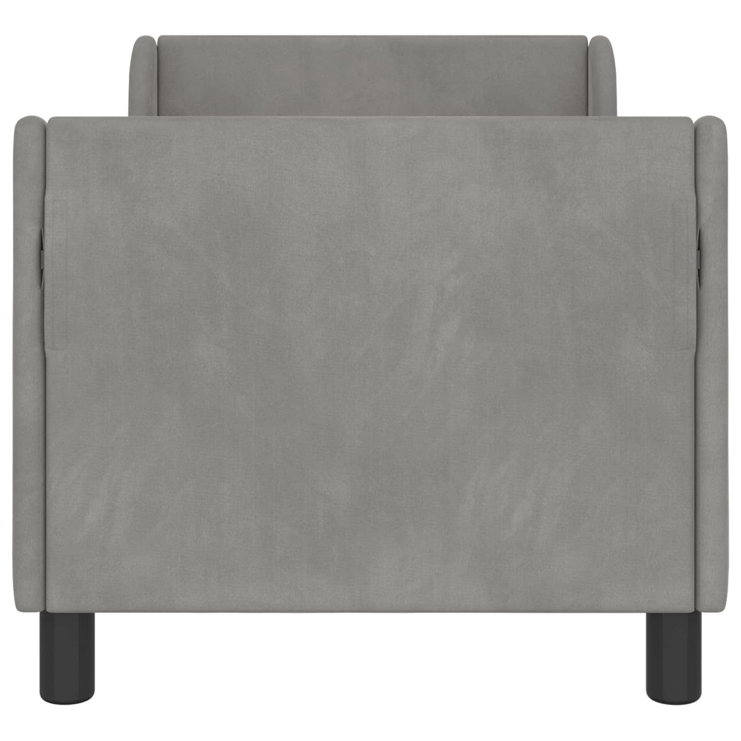 Struttura letto per bambini con testata Grigio chiaro