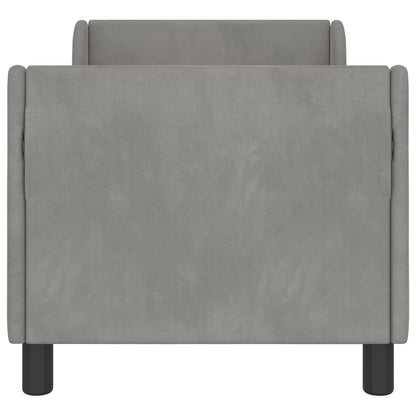 Struttura letto per bambini con testata Grigio chiaro
