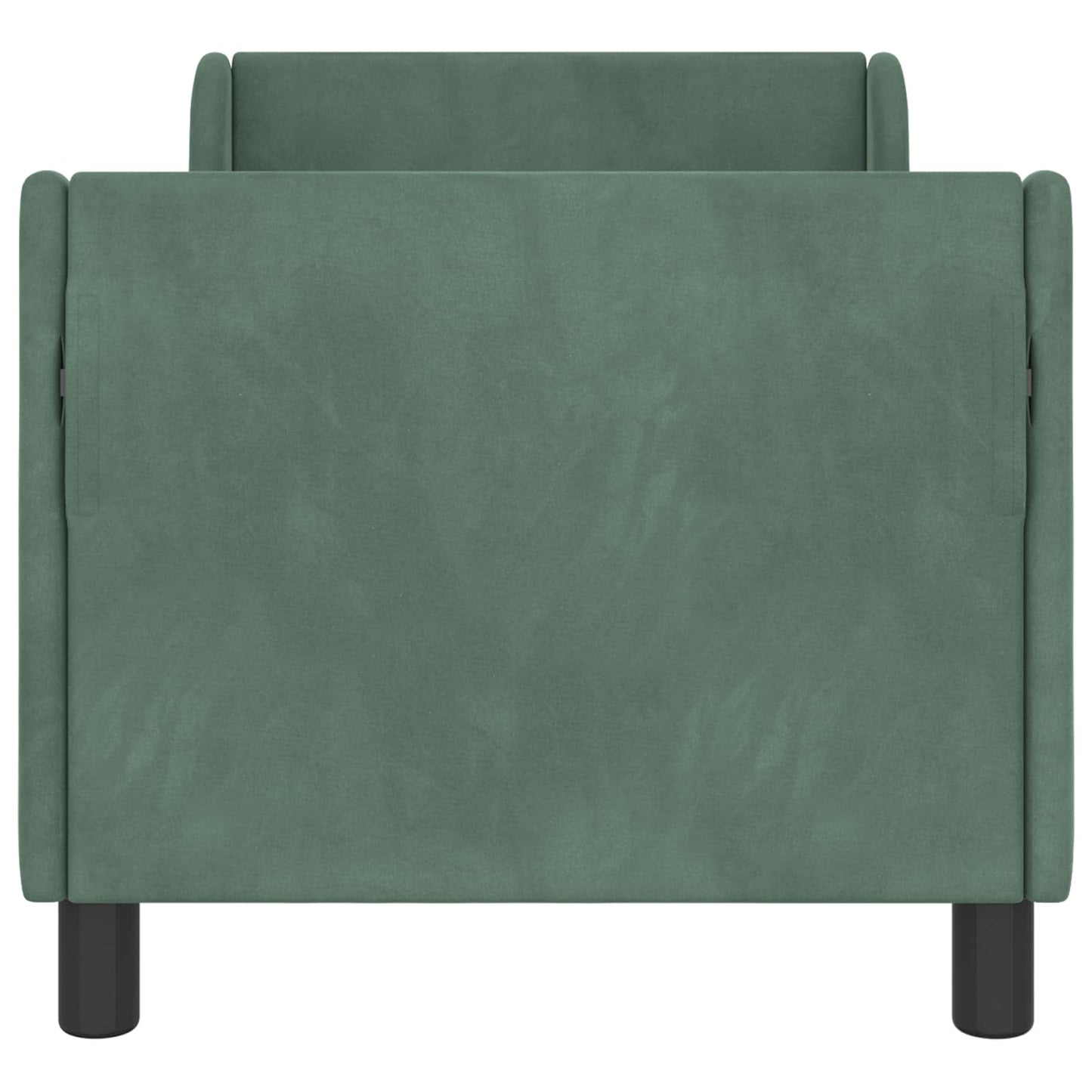 Struttura letto per bambini con testata Verde Mare 70 x 140 cm