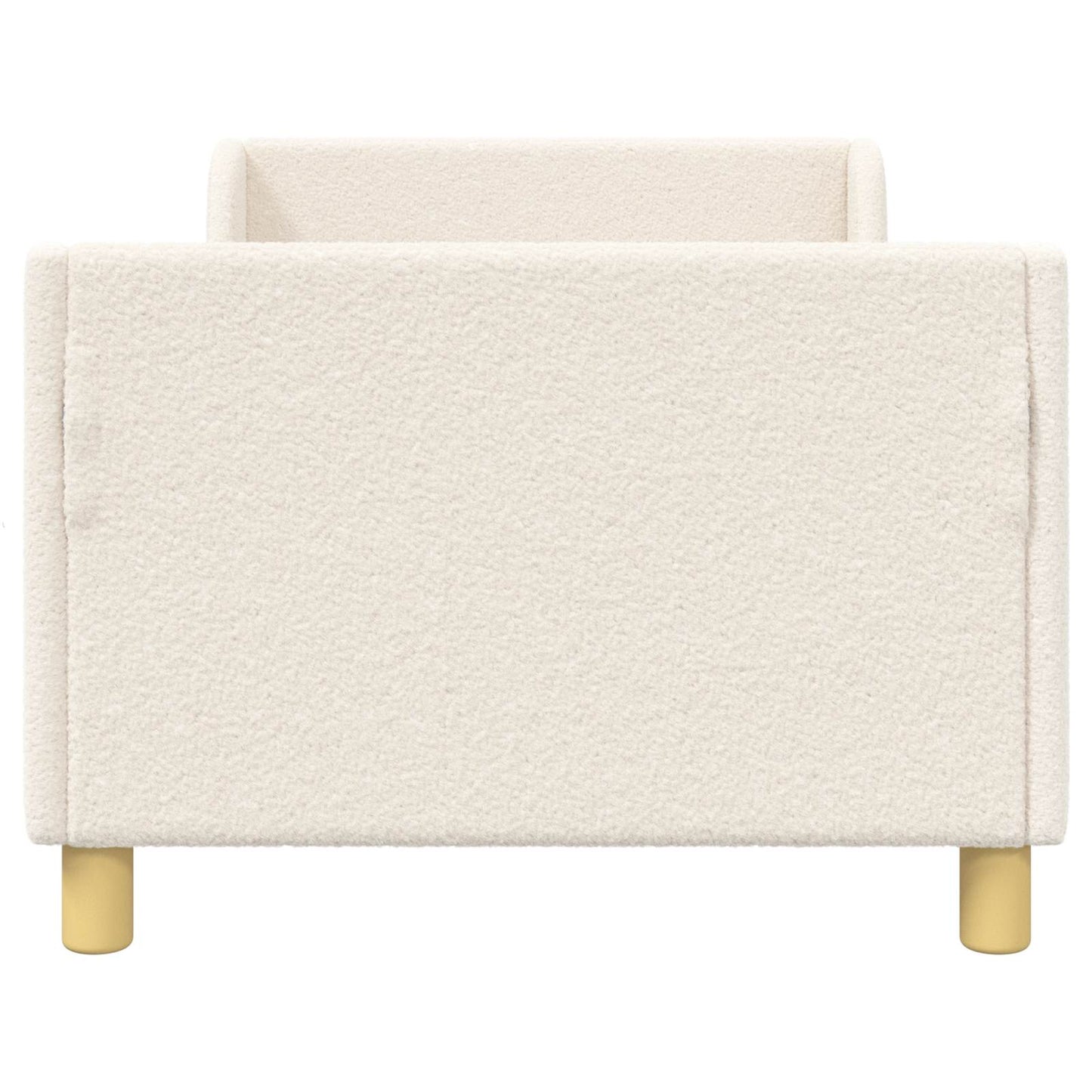 Struttura letto bambini con testata Crema 80 x 160 cm