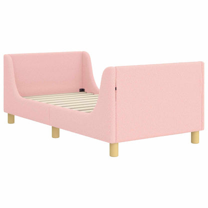 Struttura letto bambini con testata Rosa 80 x 160 cm