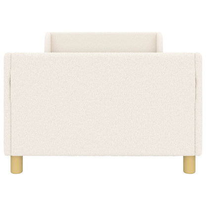 Struttura letto bambini con testata Crema 80 x 200 cm