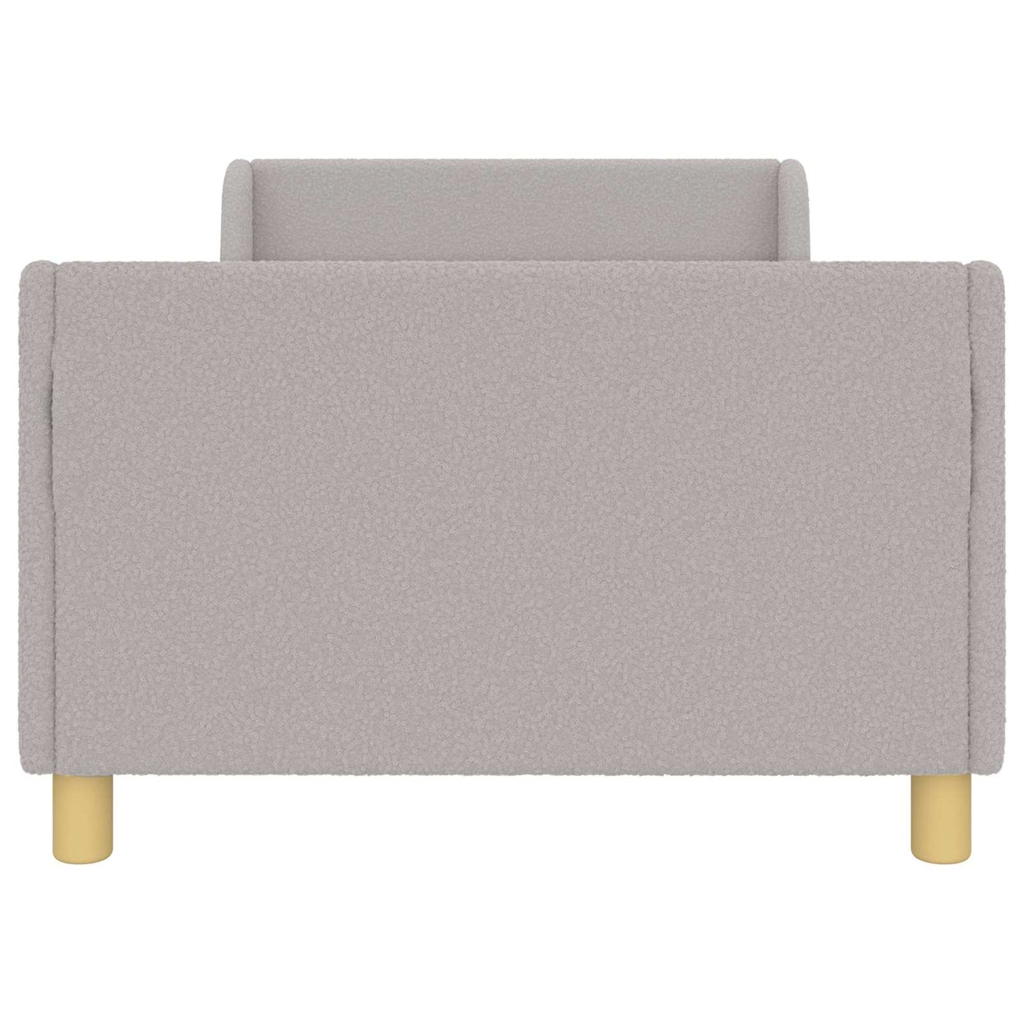 Struttura letto bambini con testata Grigio chiaro 90 x 190 cm