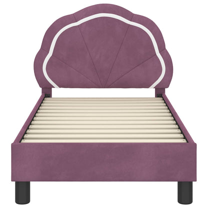 Struttura letto per bambini con testata Viola 70 x 140 cm