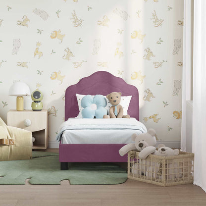 Struttura letto per bambini con testata Viola 70 x 140 cm