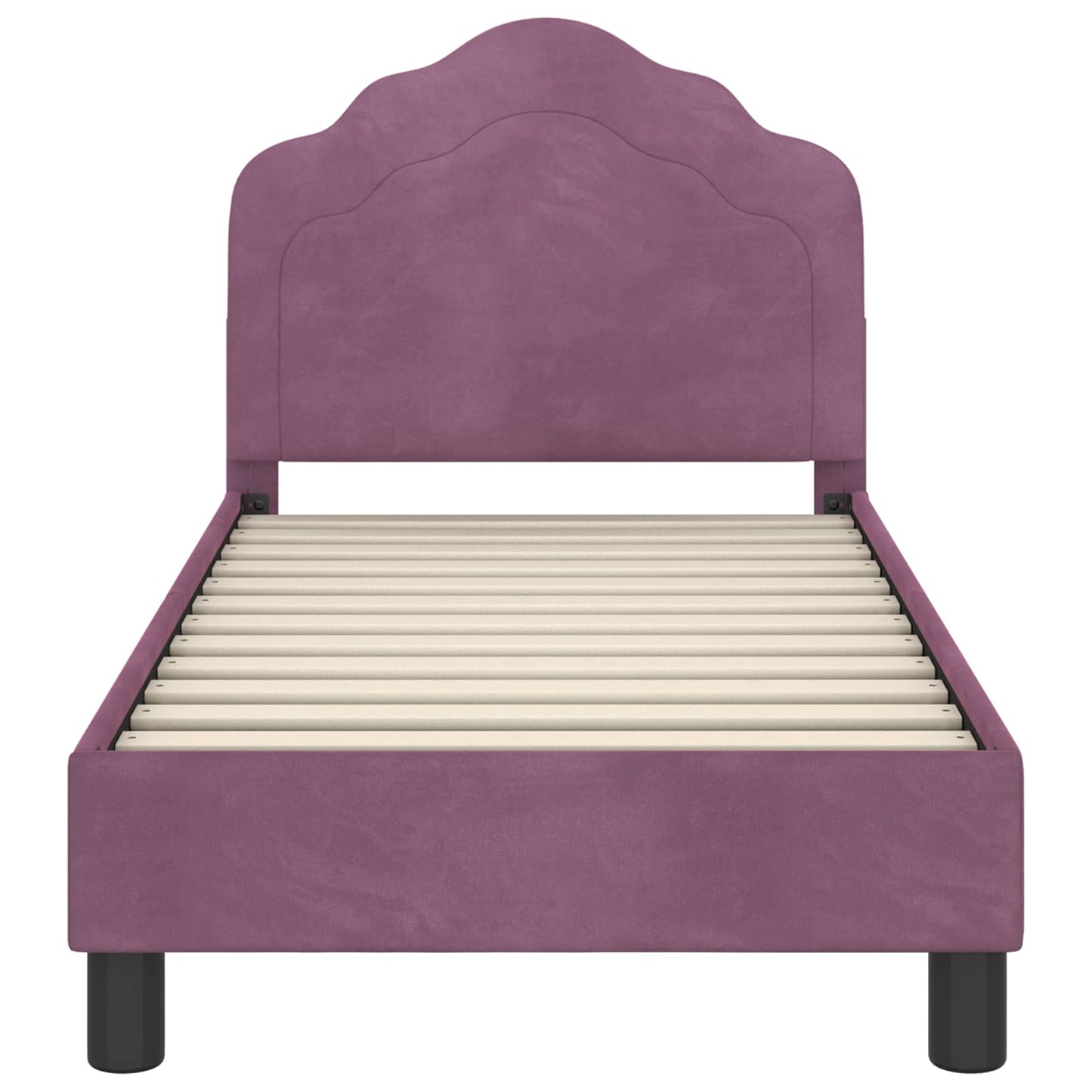 Struttura letto per bambini con testata Viola 70 x 140 cm
