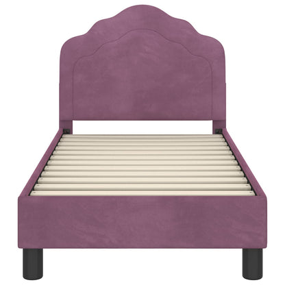 Struttura letto per bambini con testata Viola 70 x 140 cm