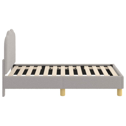 Struttura letto per bambini con testata Grigio chiaro