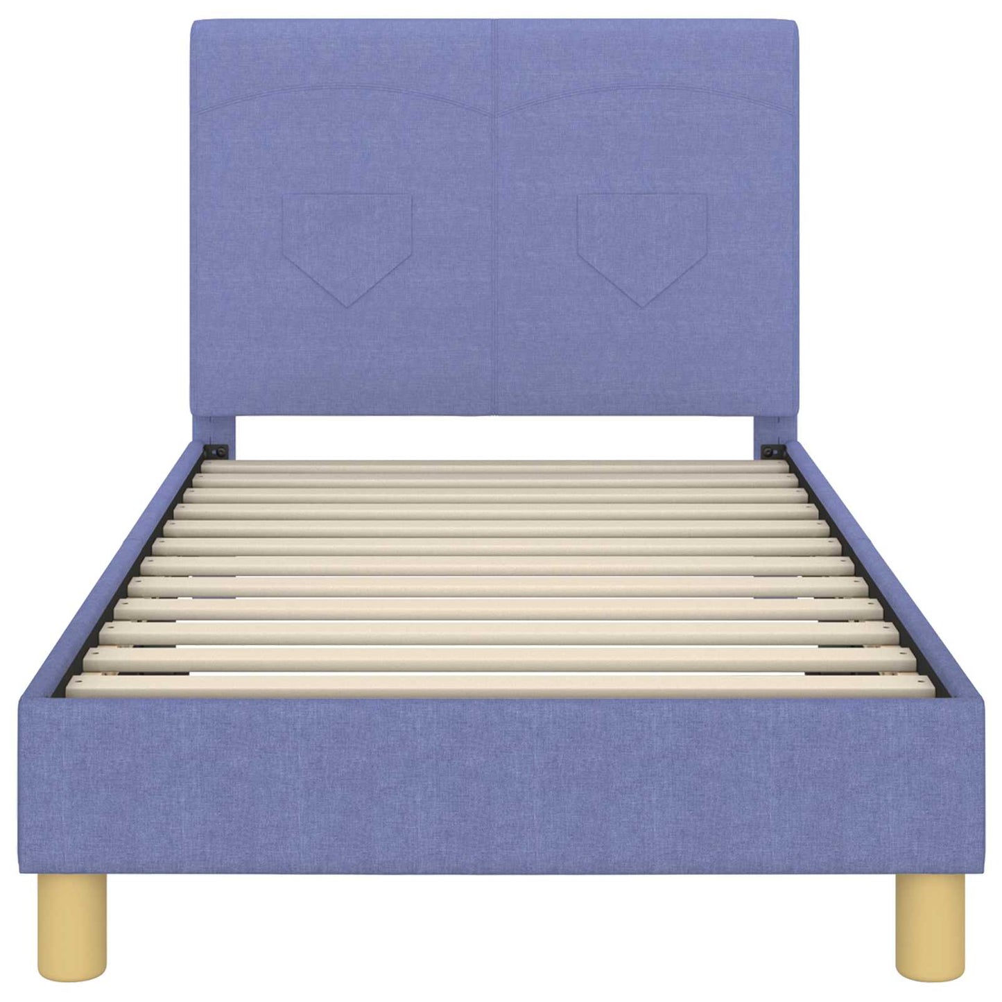 Struttura letto bambini con testata Blu jeans 80 x 160 cm