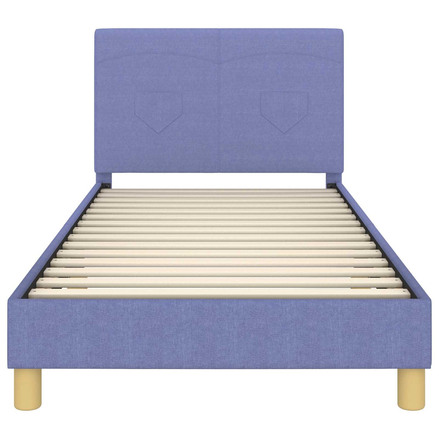Struttura letto bambini con testata Blu jeans 80 x 200 cm