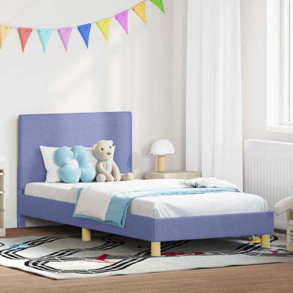 Struttura letto bambini con testata Blu jeans 90 x 200 cm
