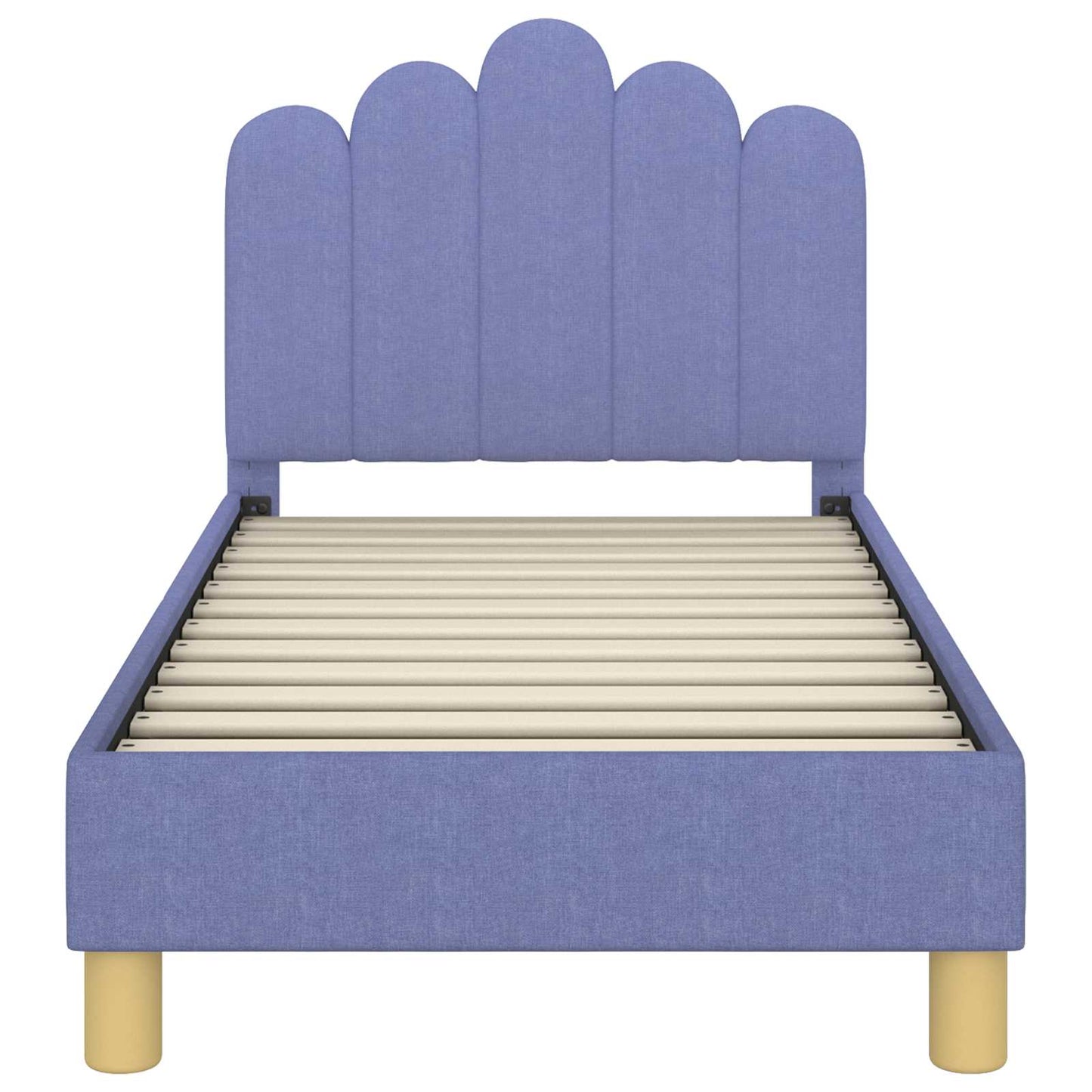 Struttura letto per bambini con testata Blu jeans 70 x 140 cm
