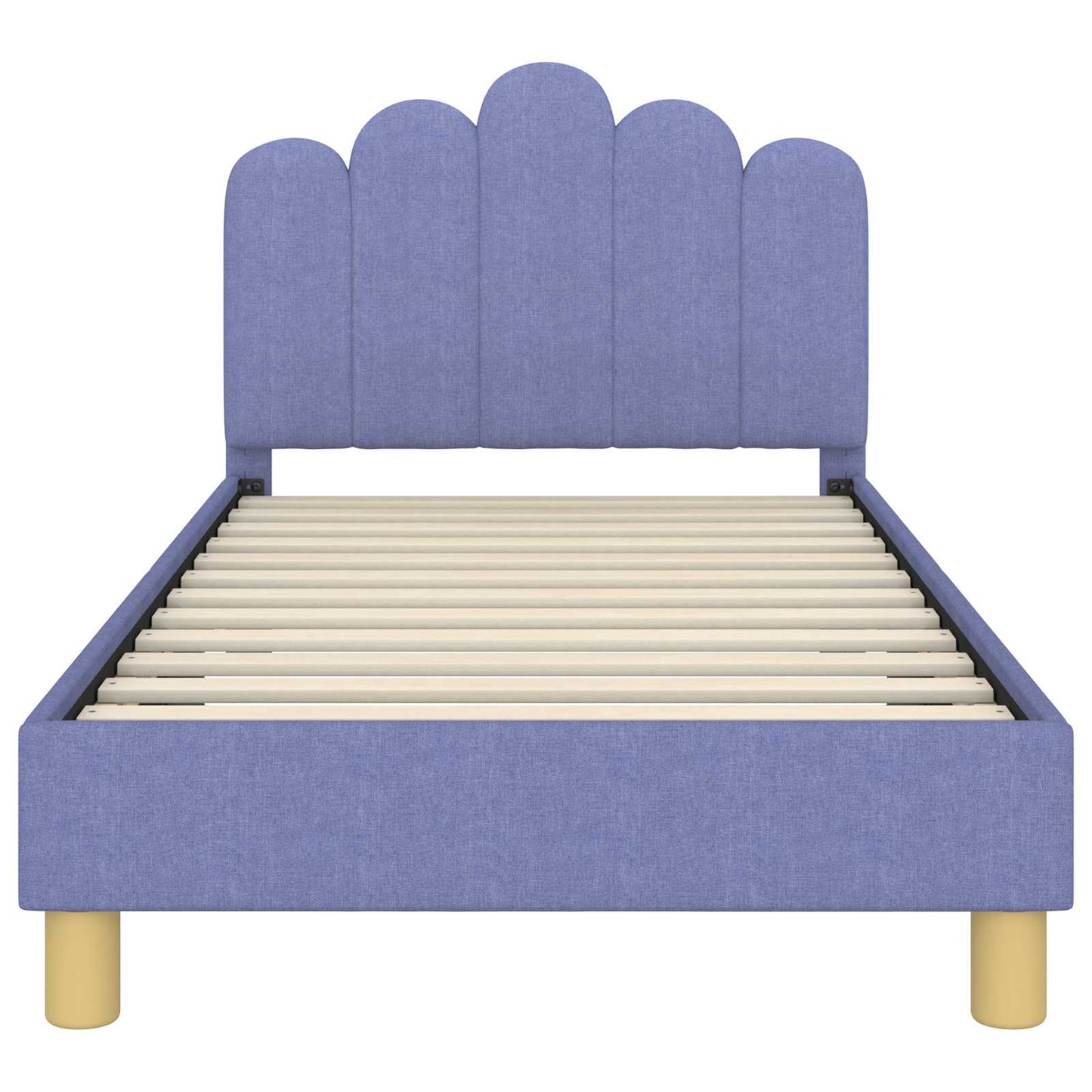 Struttura letto bambini con testata Blu jeans 80 x 160 cm