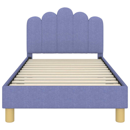 Struttura letto bambini con testata Blu jeans 80 x 160 cm