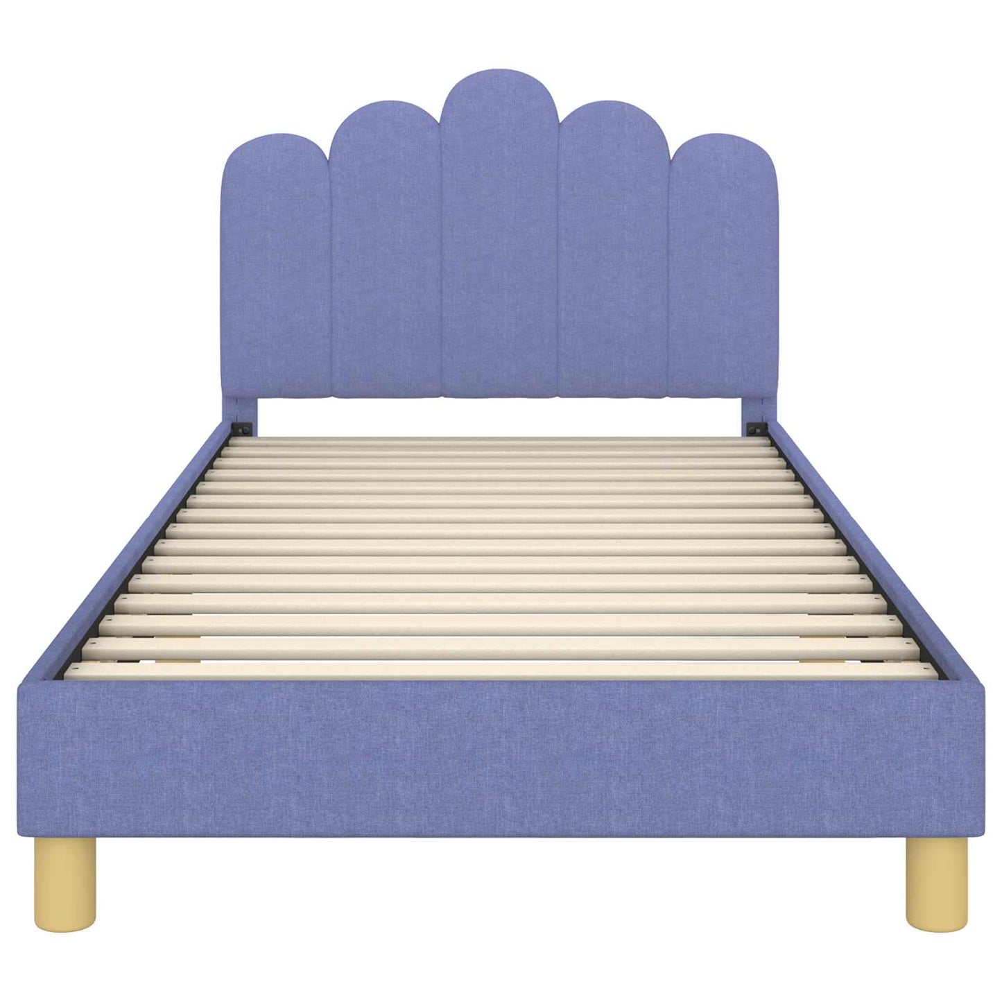 Struttura letto bambini con testata Blu jeans 90 x 190 cm