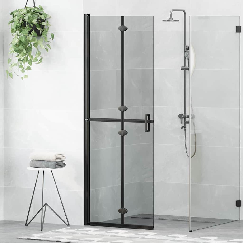 Parete doccia walk-in Nero 70 x 6,5 x 190 cm