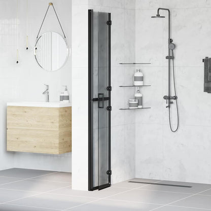 Parete doccia walk-in Nero 70 x 6,5 x 190 cm