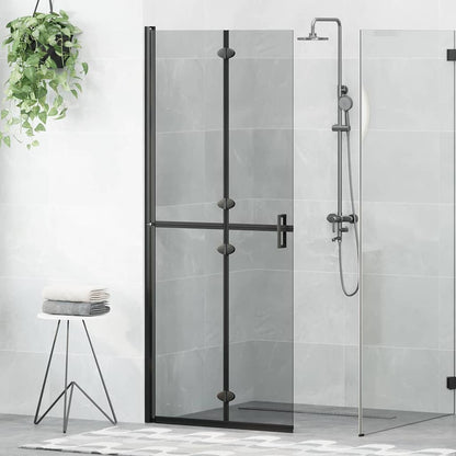 Parete doccia walk-in Nero 80 x 6,5 x 190 cm