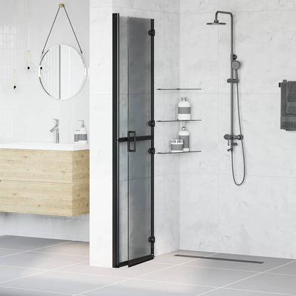 Parete doccia walk-in Nero 100 x 6,5 x 190 cm