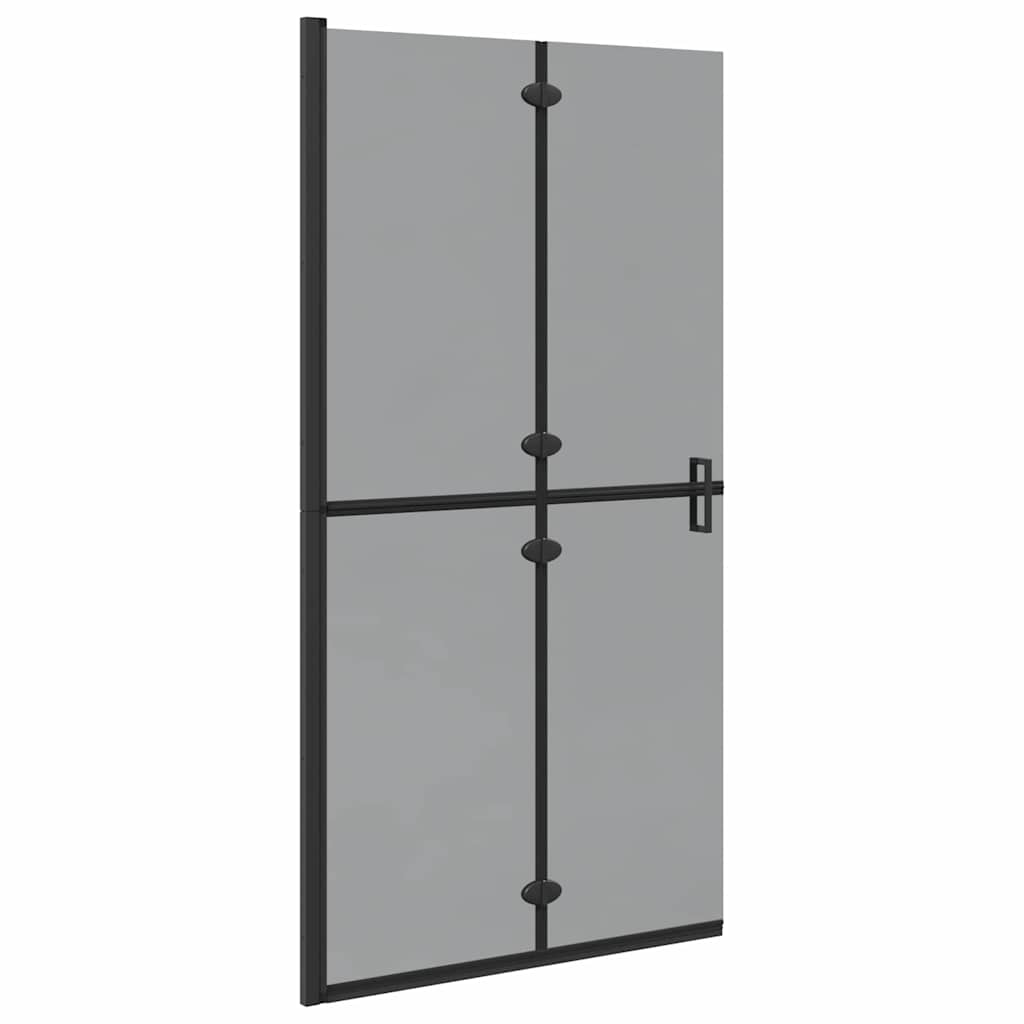 Parete doccia walk-in Nero 100 x 6,5 x 190 cm