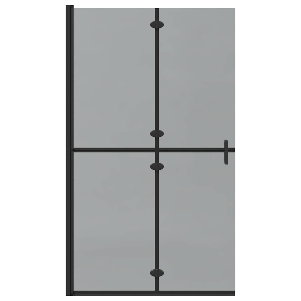 Parete doccia walk-in Nero 110 x 6,5 x 190 cm