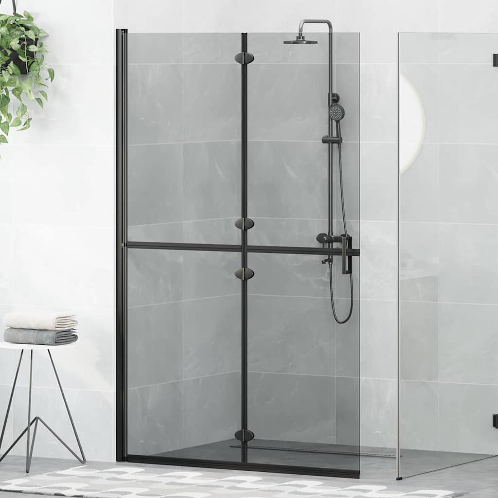 Parete doccia walk-in Nero 120 x 6,5 x 190 cm