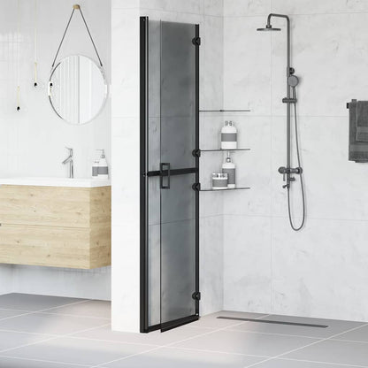 Parete doccia walk-in Nero 120 x 6,5 x 190 cm