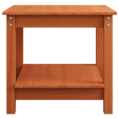 Tavolino da salotto Cera marrone 50 x 50 x 45 cm