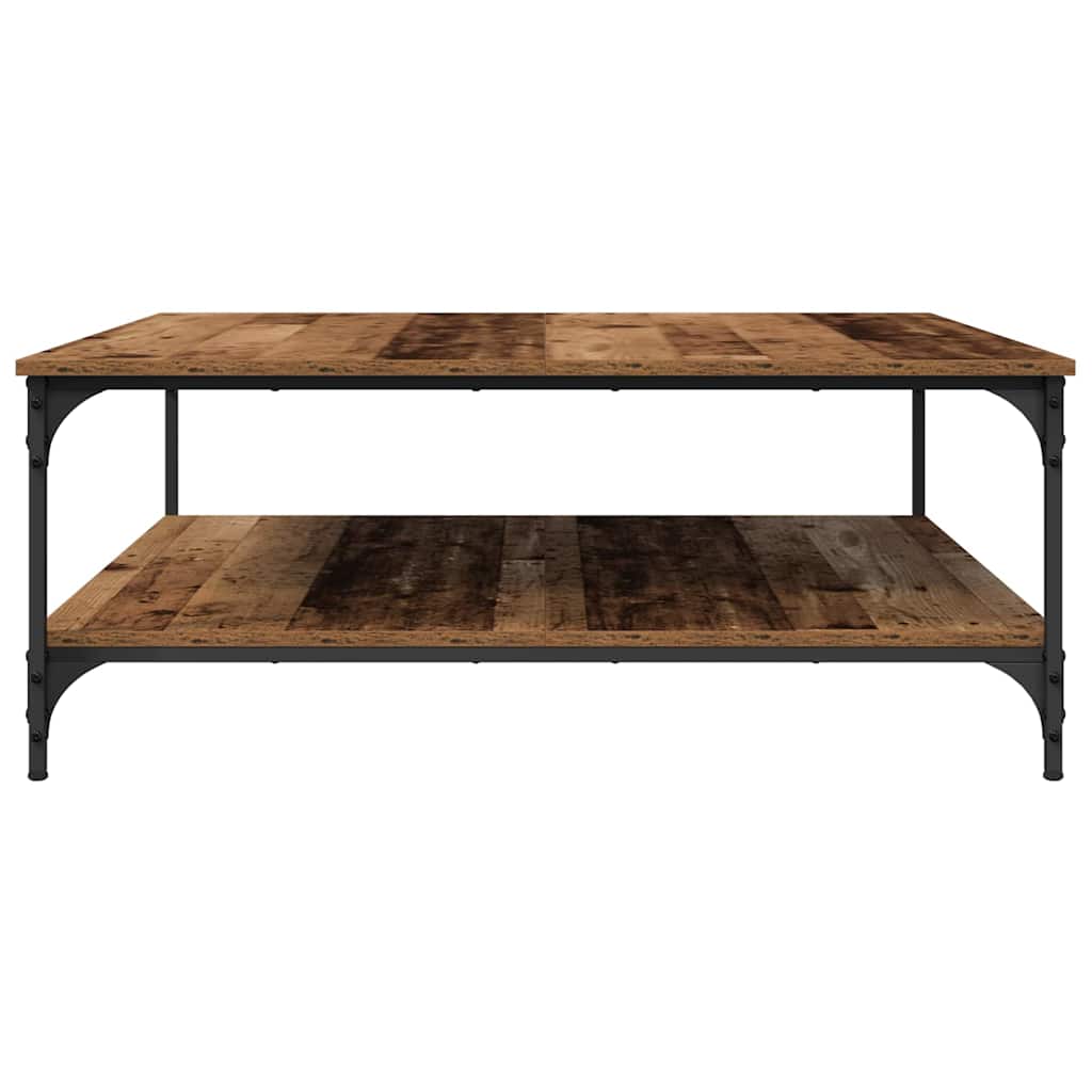 Tavolino da salotto Legno vecchio 100 x 100 x 40 cm