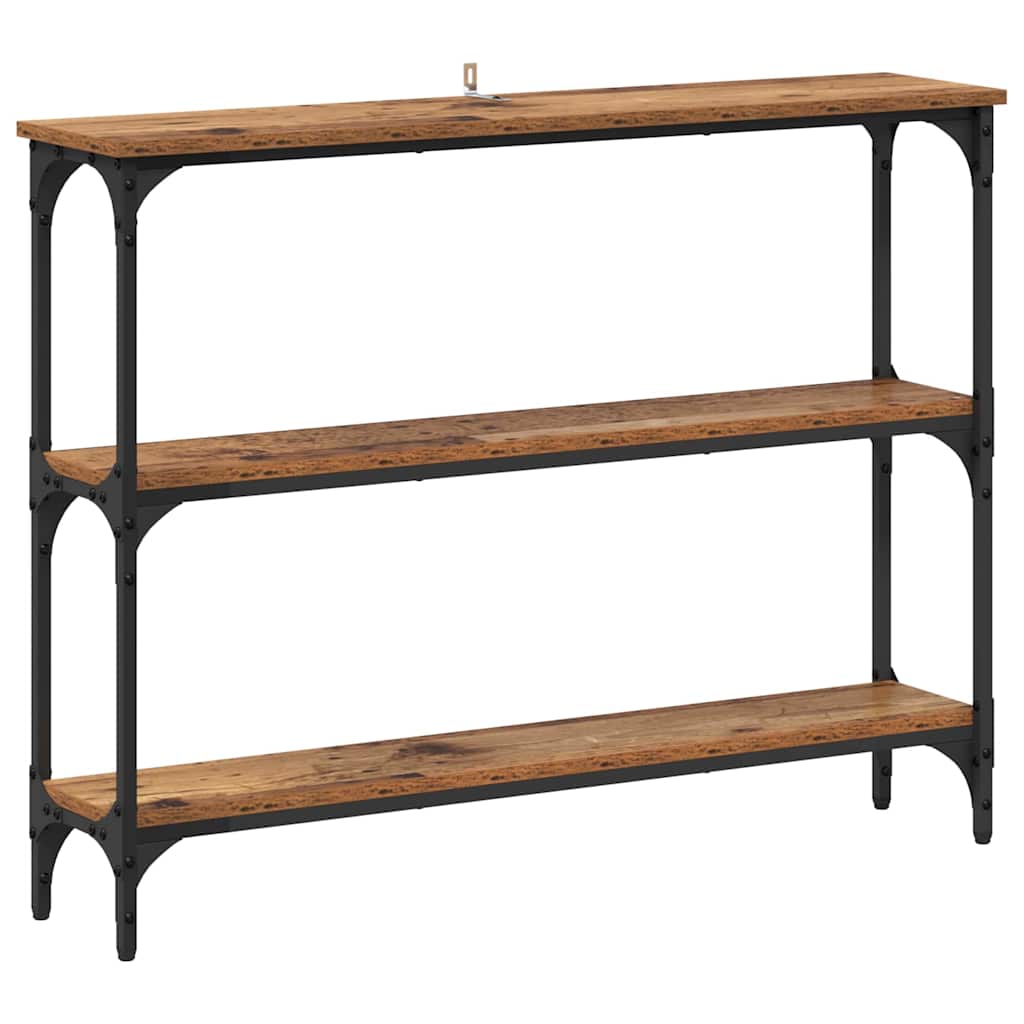Tavolo consolle Legno vecchio 100 x 22,5 x 75 cm