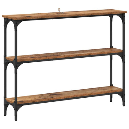 Tavolo consolle Legno vecchio 100 x 22,5 x 75 cm