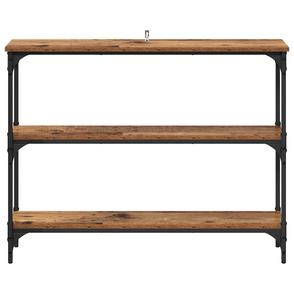 Tavolo consolle Legno vecchio 100 x 22,5 x 75 cm
