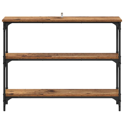Tavolo consolle Legno vecchio 100 x 22,5 x 75 cm