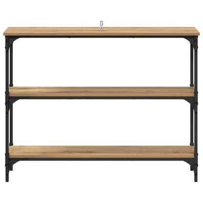 Tavolo consolle Rovere artigianale 100 x 22,5 x 75 cm