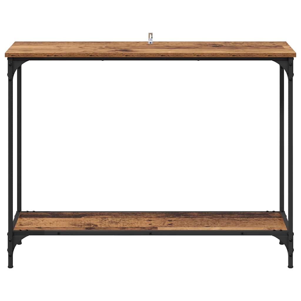 Tavolo consolle Legno vecchio 101 x 30.5 x 75 cm
