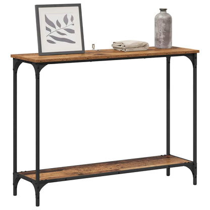 Tavolo consolle Legno vecchio 101 x 30.5 x 75 cm