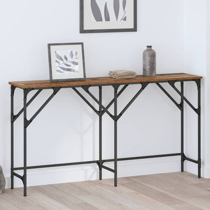 Tavolo consolle Legno vecchio 140 x 29 x 75 cm