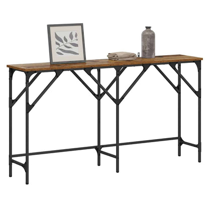 Tavolo consolle Legno vecchio 140 x 29 x 75 cm