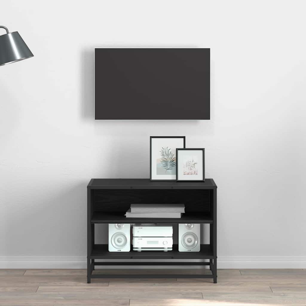 UnitÃ  TV Rovere Nero 61 x 40 x 46 cm Legno multistrato