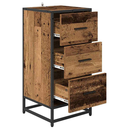 Credenza Legno vecchio 35.5 x 35 x 76 cm