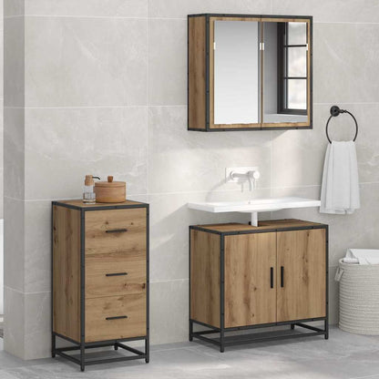 Credenza Rovere artigianale 35,5 x 35 x 76 cm