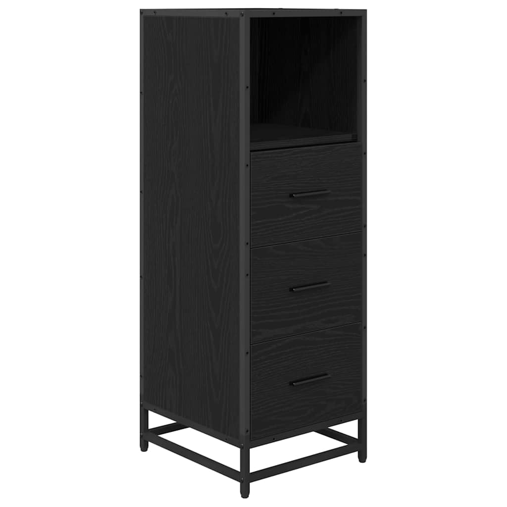 Set di mobili per il bagno Rovere Nero 35 x 37,5 x 100 cm