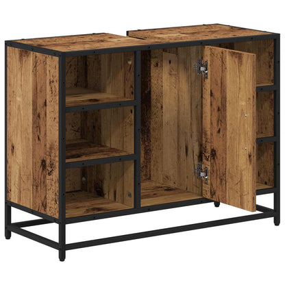 Mobile da Bagno Legno vecchio 80 x 33 x 60 cm Legno multistrato