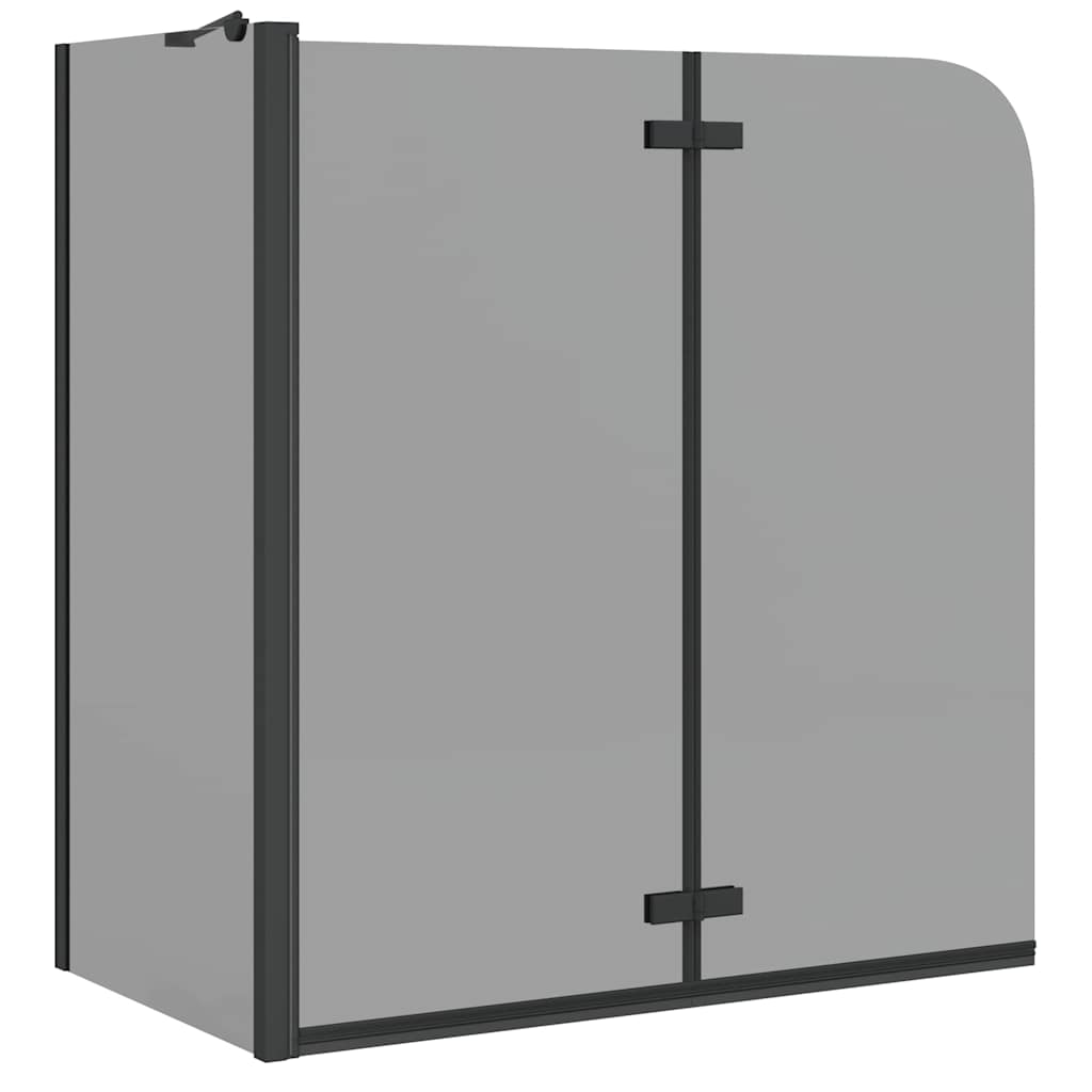 Involucro Doccia Nero 120 x 68 x 130 cm Vetro ESG e Alluminio